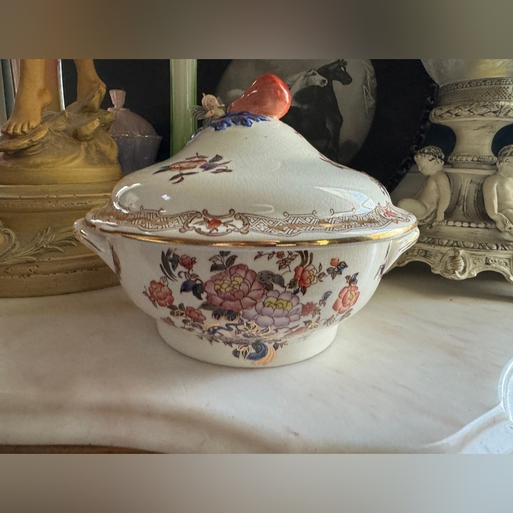 Vintage Crown Devon Covered Bowl – S. Fielding & Co. Ltd